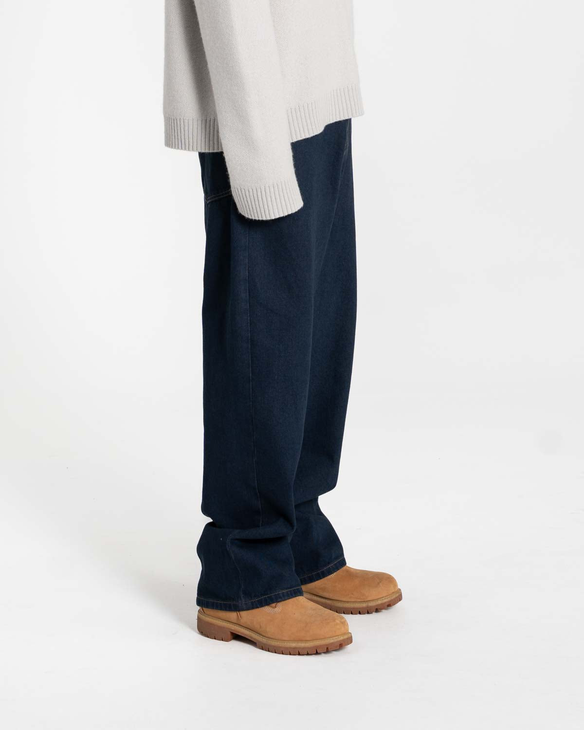 Baggy denim jeans indigo